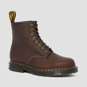 Dr. Martens Women's 1460 Wintergrip Lace UP Boots Snowplow Cocoa US 9